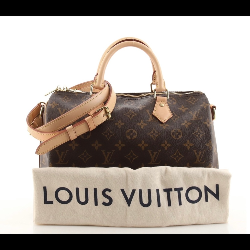 Speedy monogram bandolier 30